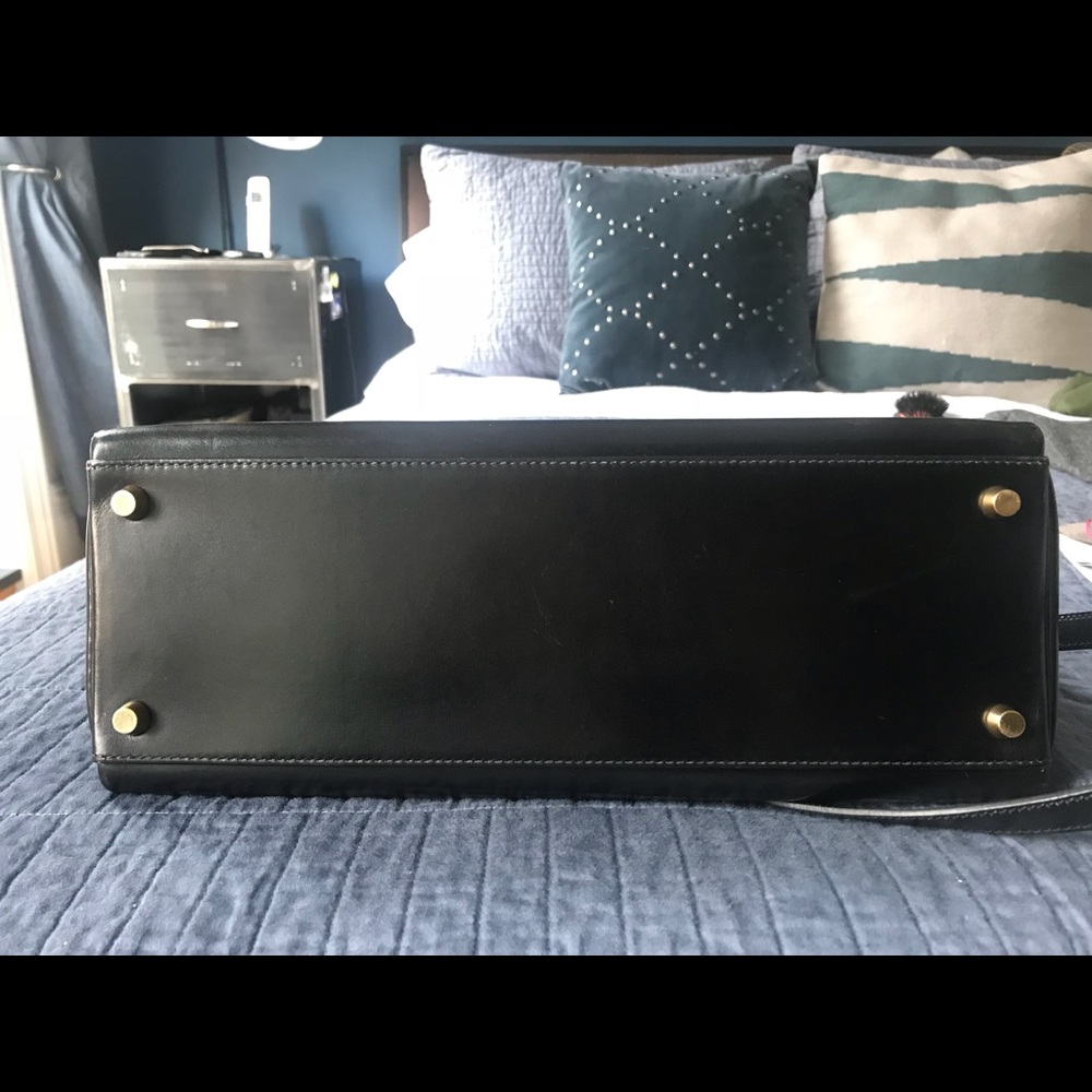 Authentic Hermes Kelly black boxcalf gold hardware - Picture 6 of 8